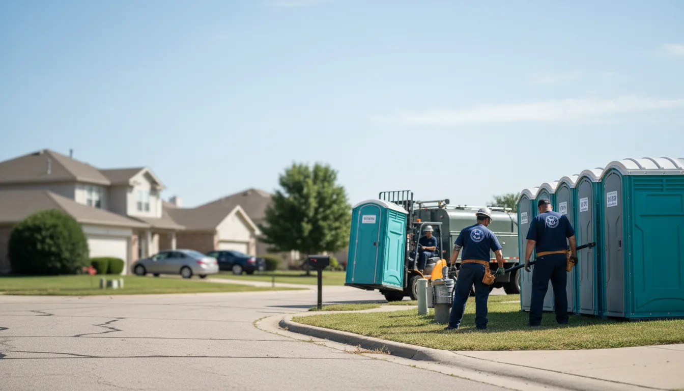 Porta Potty Rental in Princeton, IL near me